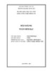 Bài giảng Toán rời rạc - Trường Đại học Hàng Hải