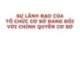 Bài giảng Lý luận và nghiệp vụ công tác Đảng - Bài 13: Sự lãnh đạo của tổ chức cơ sở Đảng đối với chính quyền cơ sở