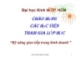 Bài giảng Kỹ năng giao tiếp trong kinh doanh: Chương 3 - ThS. Nguyễn Văn Chương