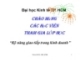 Bài giảng Kỹ năng giao tiếp trong kinh doanh: Chương 5 - ThS. Nguyễn Văn Chương