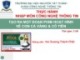 Bài giảng Nhập môn Công nghệ thông tin: Hướng dẫn bài tập 3 - Th.S Dương Thành Phết