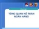 Bài giảng Kế toán ngân hàng: Chương 1 – Đoàn Thị Thùy Trang