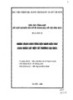 Báo cáo tổng hợp kết quả nghiên cứu đề tài khoa học cấp bộ năm 2007: Nhân cách sinh viên Việt Nam hiện nay.