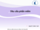 Bài giảng Nhập môn Công nghệ phần mềm: Chương 3 - Nguyễn Thị Minh Tuyền
