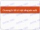 Bài giảng học phần Quản trị sản xuất: Chương 5 - ĐH Thương mại