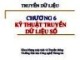 Bài giảng Truyền dữ liệu - Chương 6: Kỹ thuật truyền dữ liệu số