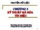 Bài giảng Truyền dữ liệu - Chương 5: Kỹ thuật mã hóa tín hiệu