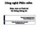 Bài giảng Công nghệ phần mềm: Bài 3 - TS. Lê Nguyễn Tuấn Thành