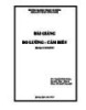 Bài giảng Đo lường cảm biến