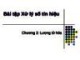 Bài giảng Xử lý số tín hiệu - Chương 2: Bài tập thực hành