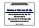 Bài giảng Khai phá dữ liệu: Chương 4 - TS. Võ Thị Ngọc Châu