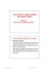 Bài giảng Vận hành và điều khiển hệ thống điện: Chương 7 - Võ Ngọc Điền