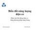 Bài giảng Biến đổi năng lượng điện cơ - Bài 5: Phân tích hệ thống điện cơ dùng phương pháp năng lượng