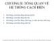 Bài giảng Kỹ thuật cao áp: Chương 2 - Nguyễn Văn Dũng