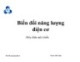 Bài giảng Biến đổi năng lượng điện cơ - Bài 8: Máy điện một chiều