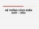 Bài giảng Kỹ thuật cao áp: Chương 9 - Nguyễn Văn Dũng