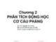 Bài giảng Nguyên lý máy: Chương 2 - TS. Nguyễn Chí Hưng