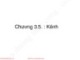 Bài giảng Nhập môn Kỹ thuật truyền thông - Chương 3.3: Các đại lượng thông tin