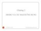 Bài giảng Điện tử cơ bản: Chương 2 - ThS. Nguyễn Lê Tường