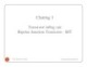 Bài giảng Điện tử cơ bản: Chương 3 - ThS. Nguyễn Lê Tường