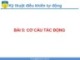 Bài giảng Kỹ thuật điều khiển tự động - Bài 5: Cơ cấu tác động 