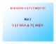 Bài giảng Vật lý điện từ - Bài 2: Vật dẫn và tụ điện