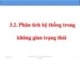 Bài giảng Lý thuyết điều khiển tự động: Chương 3.2 - TS. Nguyễn Thu Hà