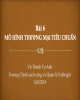 Bài giảng Chính sách ngoại thương: Bài 6 - Vũ Thành Tự Anh