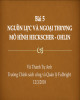 Bài giảng Chính sách ngoại thương: Bài 5 - Vũ Thành Tự Anh