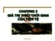 Bài giảng Kinh tế kỹ thuật - Chương 2: Giá trị theo thời gian của tiền tệ