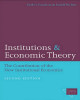 Ebook Institutions and economic theory: The contribution of the new institutional economics (Second edition): Part 2
