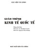 Giáo trình Kinh tế quốc tế: Phần 2 - PGS. TS Vũ Thị Bạch Tuyết