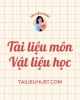 Đề thi trắc nghiệm môn Vật liệu học